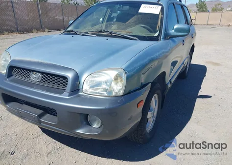 2002 Hyundai Santa Fe Gls/Lx из США, поврежденный, VIN KM8SC73D02U241720